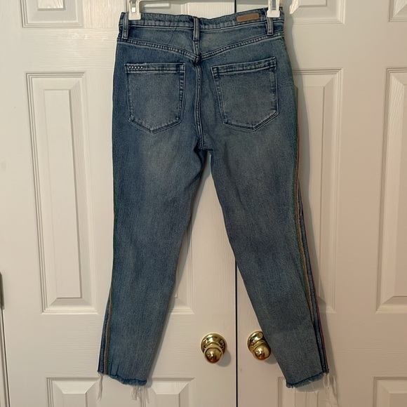 BlankNYC Rainbow Rivington High-Rise Jean in Crash Pad Women’s size 27 - Picture 6 of 15